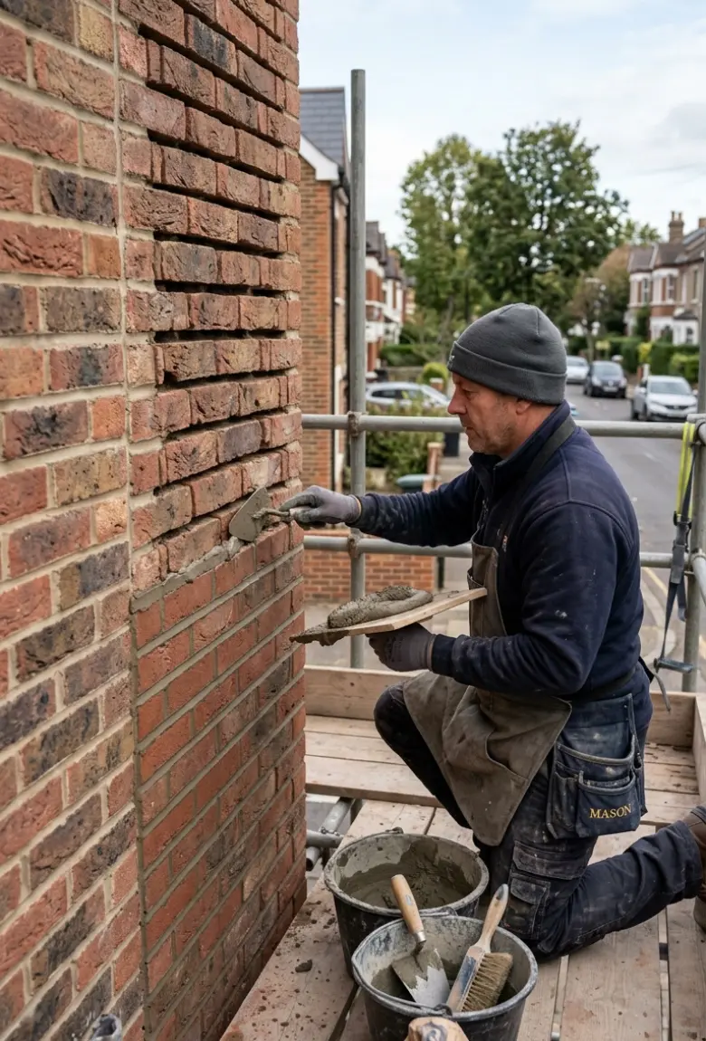 Cement Based Mortar Repointing