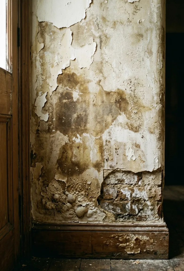Damp Patches on Inside Walls