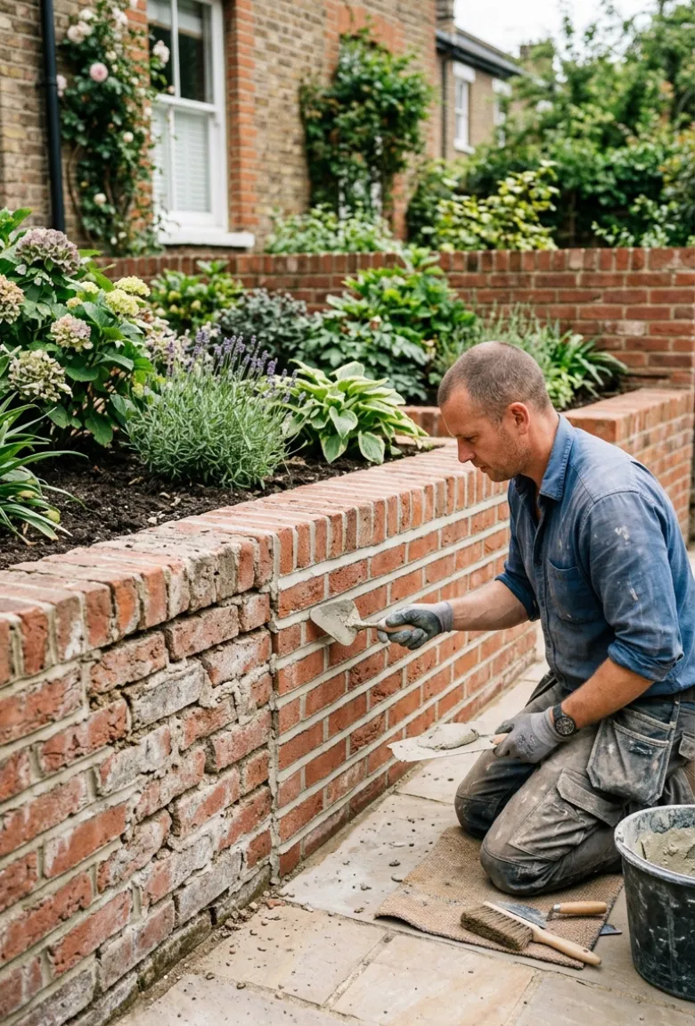 Garden Walls and Raised Beds North London