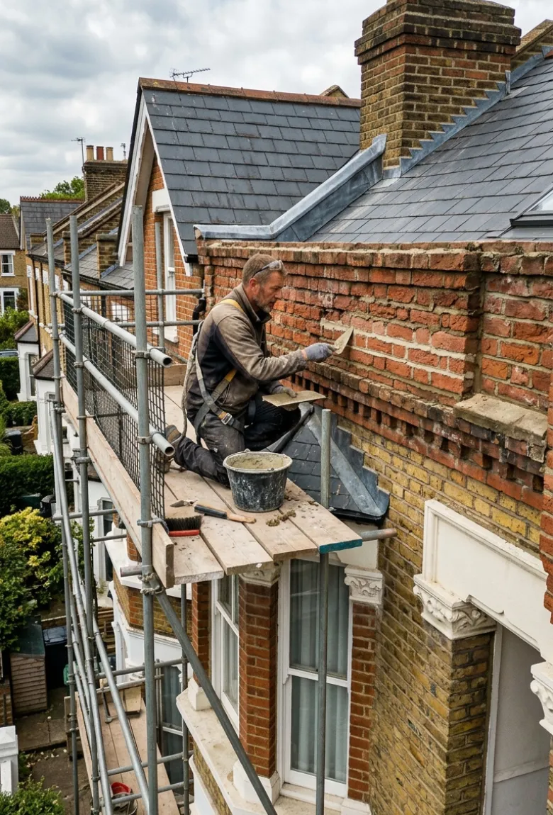 Parapet Wall Pointing Services in North London